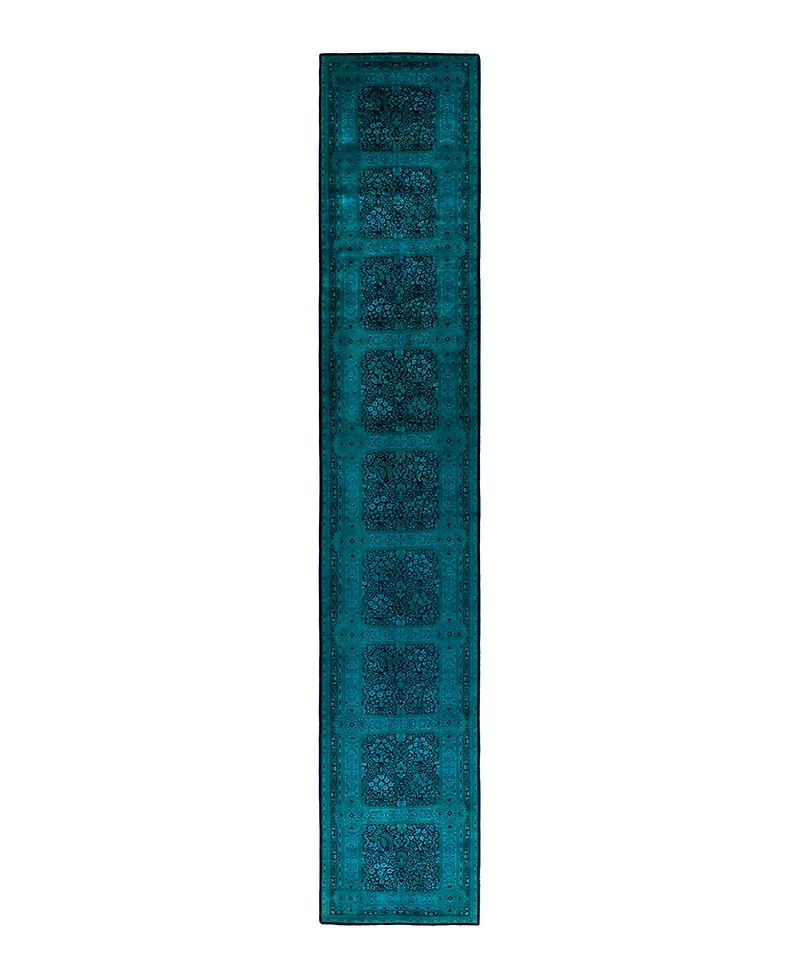 Adorn Hand Woven Rugs Fine Vibrance M1363 3'1"x18'2" Runner Area Rug