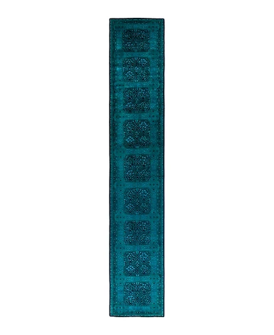 Adorn Hand Woven Rugs Fine Vibrance M1363 3'1"x18'2" Runner Area Rug