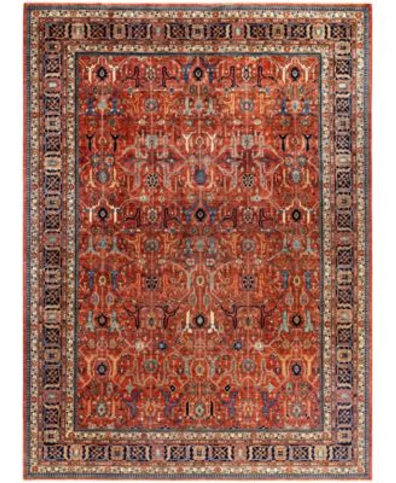 Adorn Hand Woven Rugs Serapi M0103 Rug Collection
