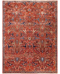 Adorn Hand Woven Rugs Serapi M0103-115 8'11"x11'9" Area Rug