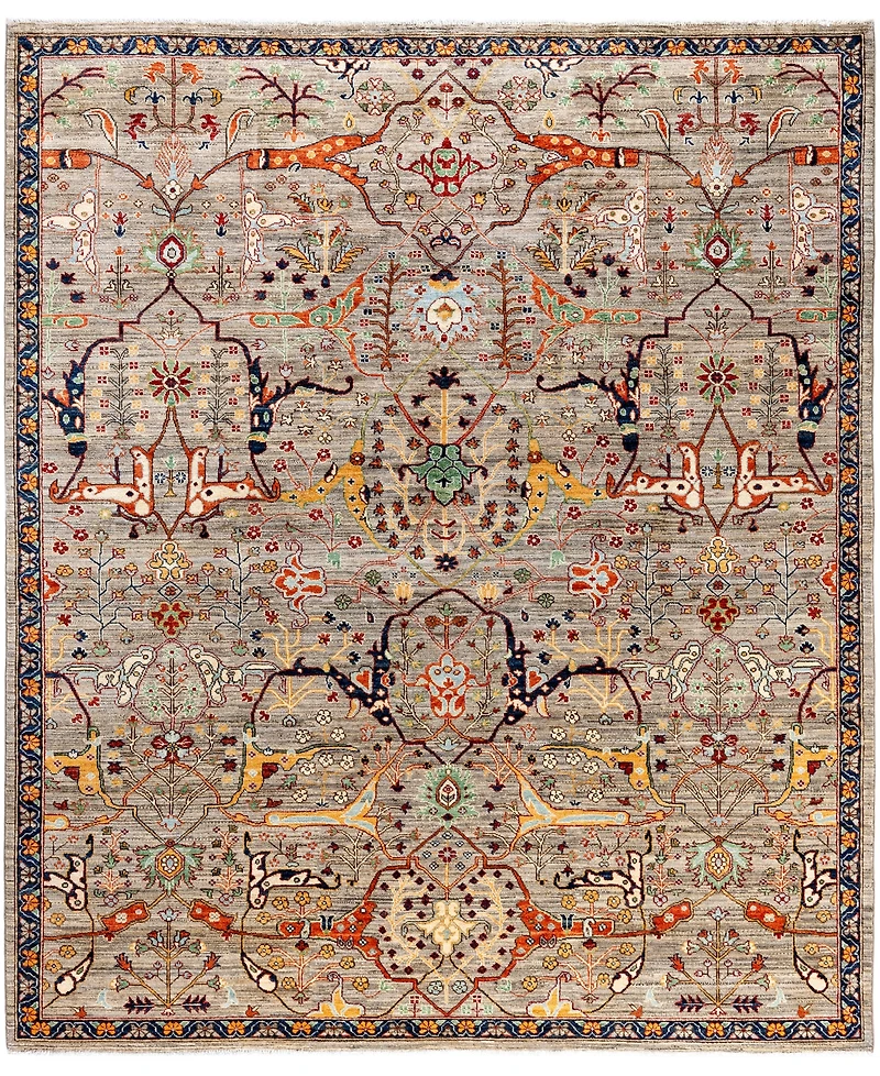 Adorn Hand Woven Rugs Serapi M0103- 8'3"x9'10" Area Rug