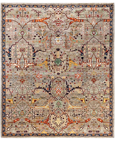 Adorn Hand Woven Rugs Serapi M0103- 8'3"x9'10" Area Rug