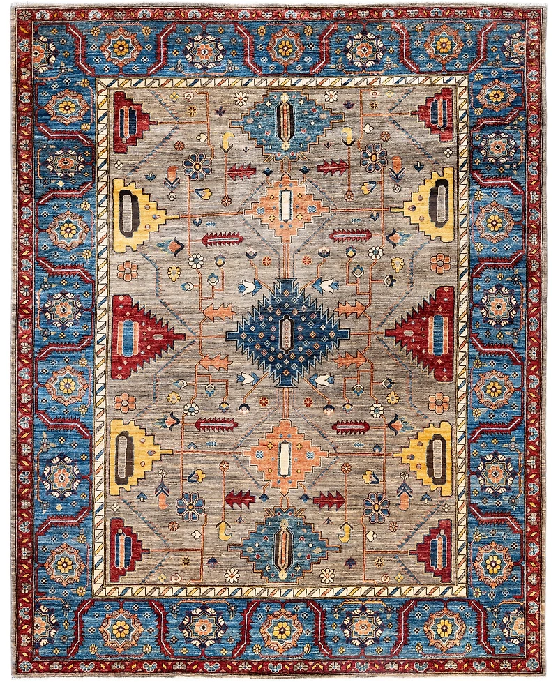 Adorn Hand Woven Rugs Serapi M0103-272 8'1"x10'2" Area Rug