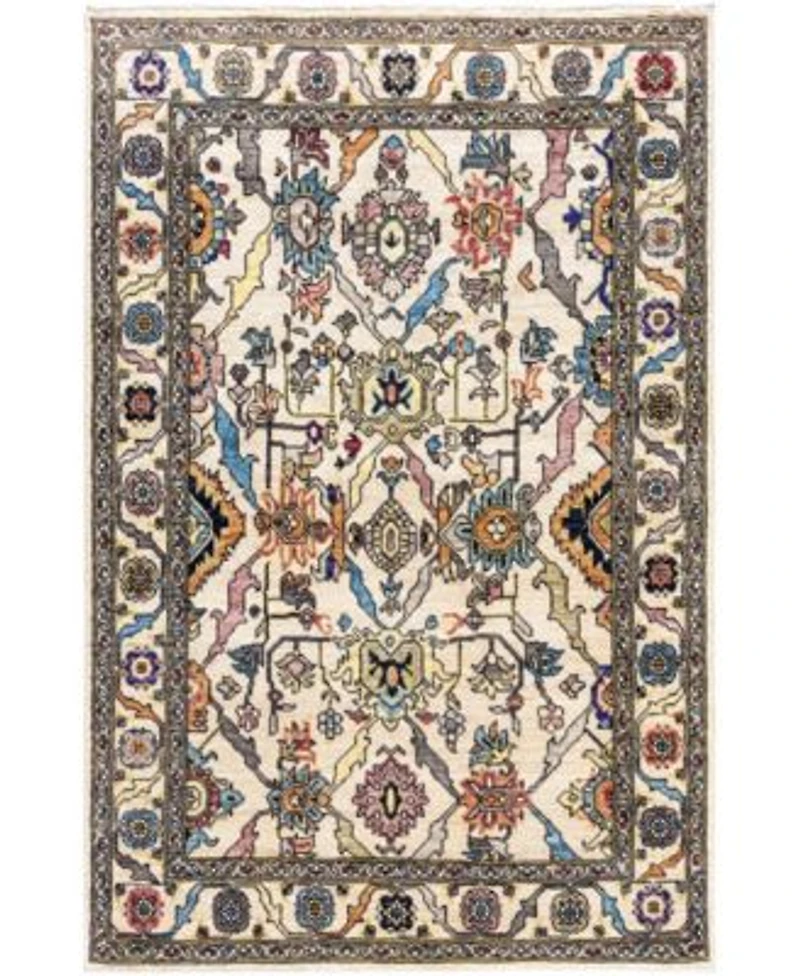 Adorn Hand Woven Rugs Serapi M0103 312 Rug Collection