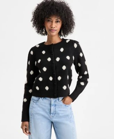 On 34th Womans Long Sleeve Graphic Cardigan Sweater Xxs 3x Macys Exclusive