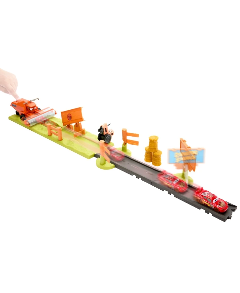 Disney and Pixar Cars Frank Escape and Stunt Race Playset
