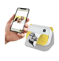 myFirst Camera Insta Wi 4-in-1 Instant Print Camera and Label Maker for Kids 12MP Photos, 1080P Video, 32GB microSD