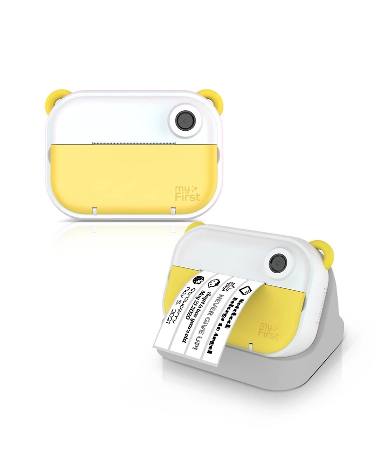 myFirst Camera Insta Wi 4-in-1 Instant Print Camera and Label Maker for Kids 12MP Photos, 1080P Video, 32GB microSD