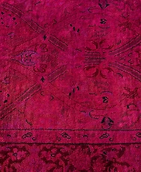 Adorn Hand Woven Rugs Fine Vibrance M1380 2'6"x10'10" Runner Area Rug