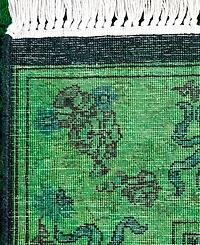 Adorn Hand Woven Rugs Fine Vibrance M1159 2'7"x9' Runner Area Rug