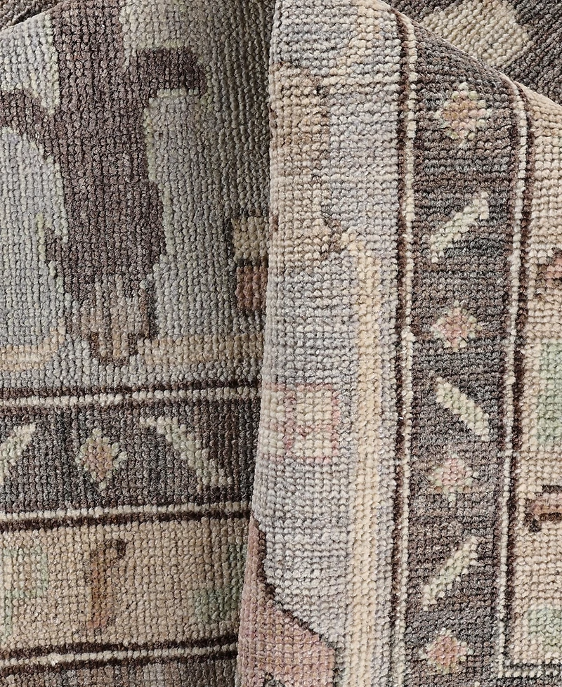 Adorn Hand Woven Rugs Colorful Oushak M0103-32 10'2"x13'8" Area Rug