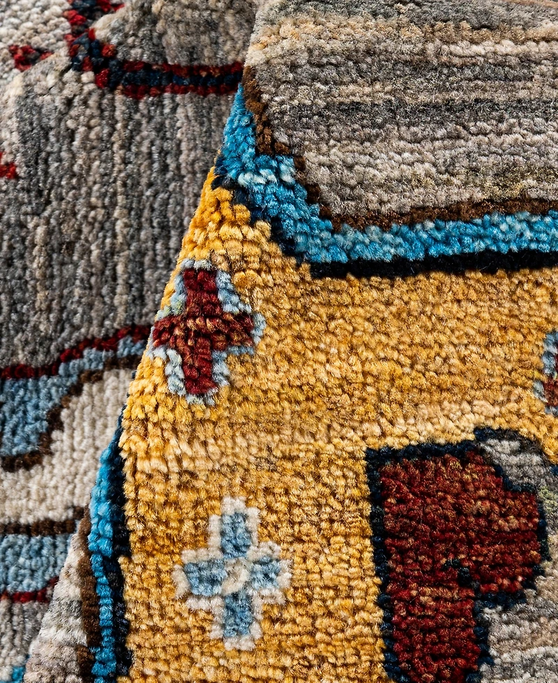 Adorn Hand Woven Rugs Serapi M0103- 8'10"x11'10" Area Rug