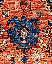 Adorn Hand Woven Rugs Serapi M0103-293 4'3"x6'2" Area Rug