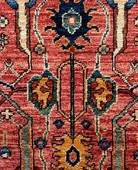 Adorn Hand Woven Rugs Serapi M0103- 4'2"x5'10" Area Rug