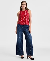 On 34th Women's Sequin Sleeveless Top, Macy's Exclusive