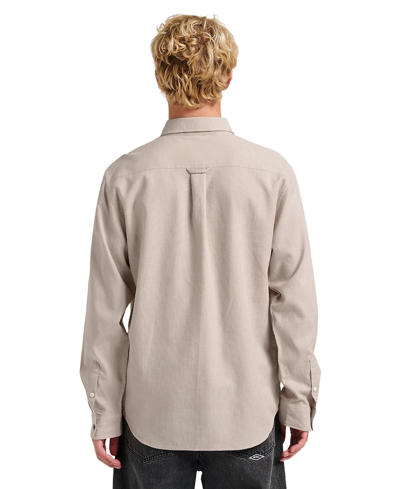 Quiksilver Men's Hub Long Sleeve Shirt