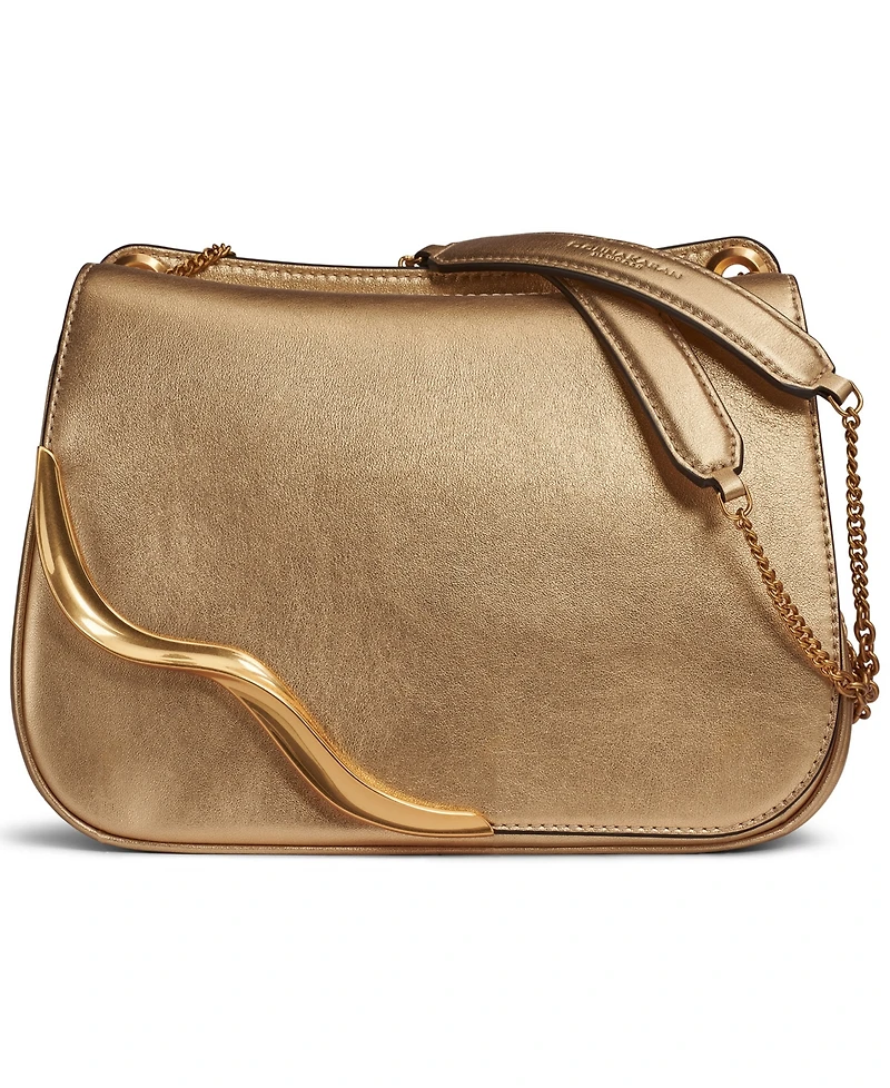 Donna Karan New York Malverne Metallic Crossbody Bag