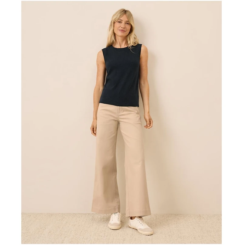 Pact Women's Organic Cotton Classic Fine Knit Shell