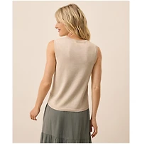 Pact Women's Organic Cotton Classic Fine Knit Shell