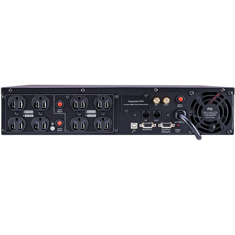 CyberPower Smart App Sinewave CPS1500AVR 1500VA / 950W 2U Rack Mount Ups, Nema 5-15R, 6 Outlets and Serial Ports