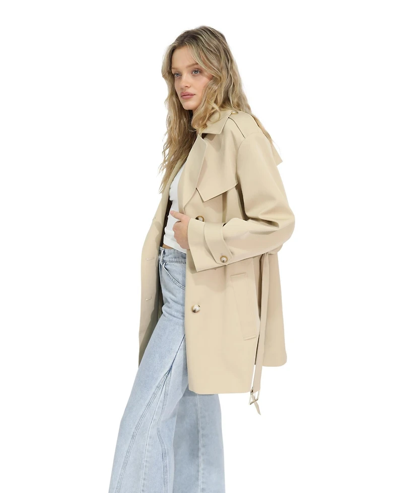 Belle & Bloom Whispers of Verona Trench Coat