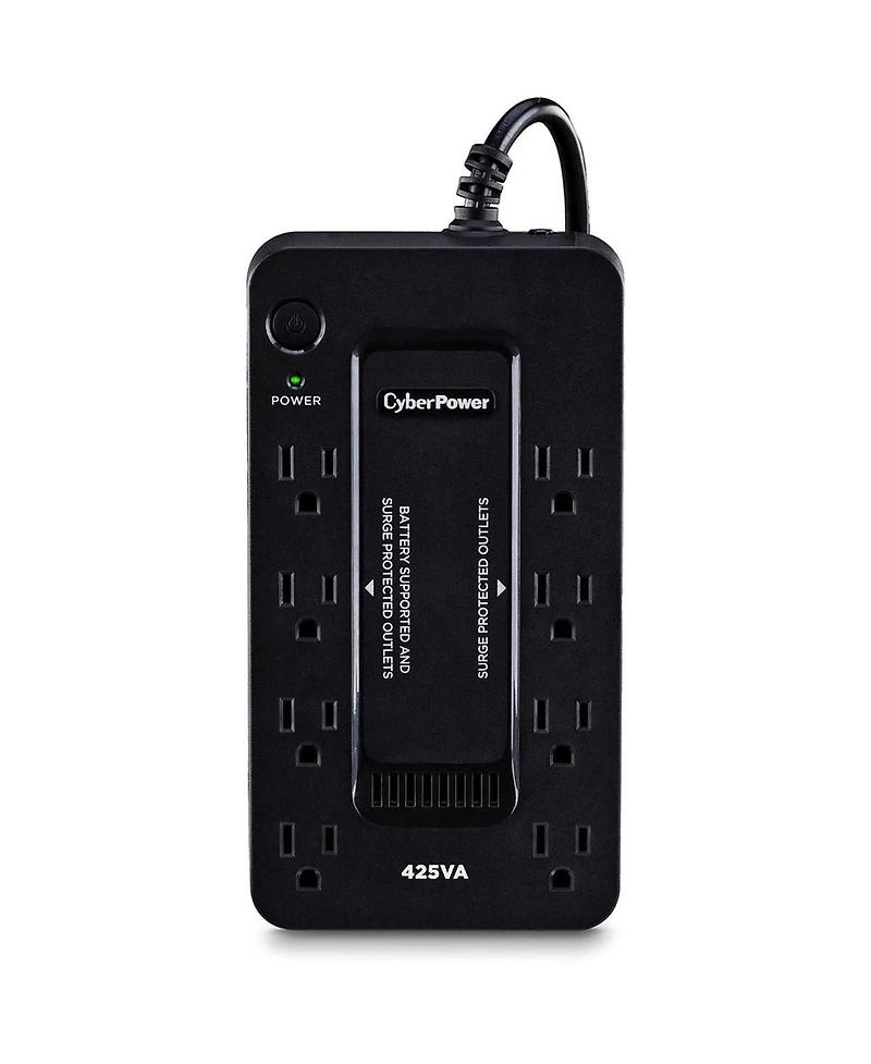 CyberPower ST425 8-Outlet 425VA/260W Surge Protection and Battery Backup Ups System, 2-Pack