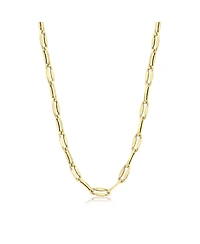 The Lovery Mariner Link Chain Necklace 14K Gold