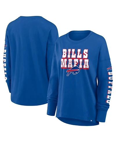Fanatics Women's Royal Buffalo Bills Hometown Legacy Long Sleeve T-Shirt