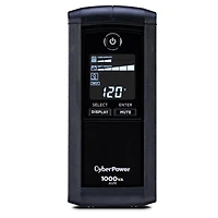 CyberPower CyberPower CP1000AVRLCD Intelligent Lcd Series Computer Battery Backup, 1000VA / 600W Ups, 9 Outlets / Usb & Serial Ports