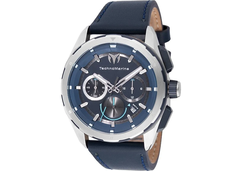 Technomarine Men's Tm- Ocean Quartz Navy Blue Dial Watch