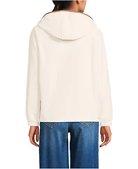 Lands' End Women's Anyweather RainDefense Fleece Full Zip Jacket