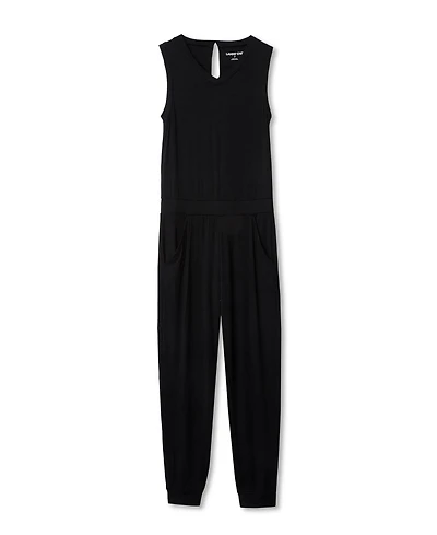 Lands' End Girls Casual Knit Jumpsuit