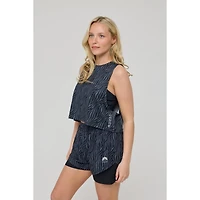Oosc Elite 2 1 Running Shorts - Black Tiger