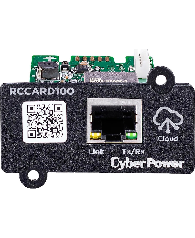 CyberPower RCCARD100 Ups Cloud Remote Monitoring Card, Black