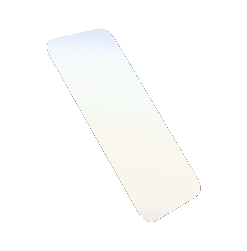 OtterBox Premium Pro Glass Antimicrobial Blue Light Screen Protector for Apple iPhone 16 Pro-Clear