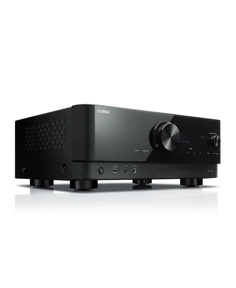 Yamaha Rx-V4 5.2 Channel Av Receiver with Sanus Ultra High Speed 8K 6.56 ft. Hdmi 2.1 Cable