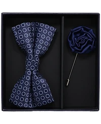 Ben Sherman Men's 2-Piece Bow Tie and Lapel Pin Box Set
