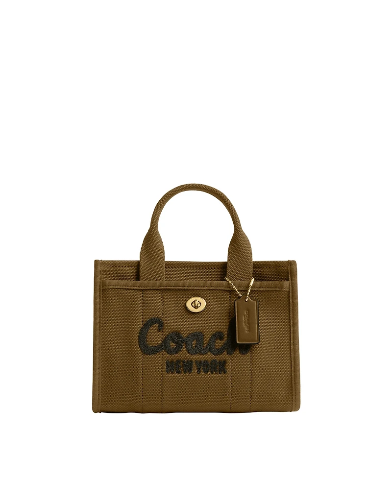 Coach Cargo Mini Canvas Tote Bag 20