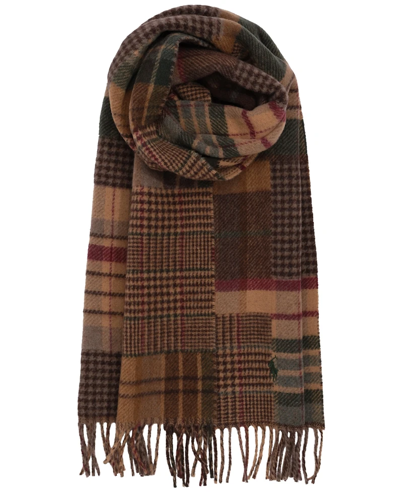 Polo Ralph Lauren Men's Patchwork Scarf