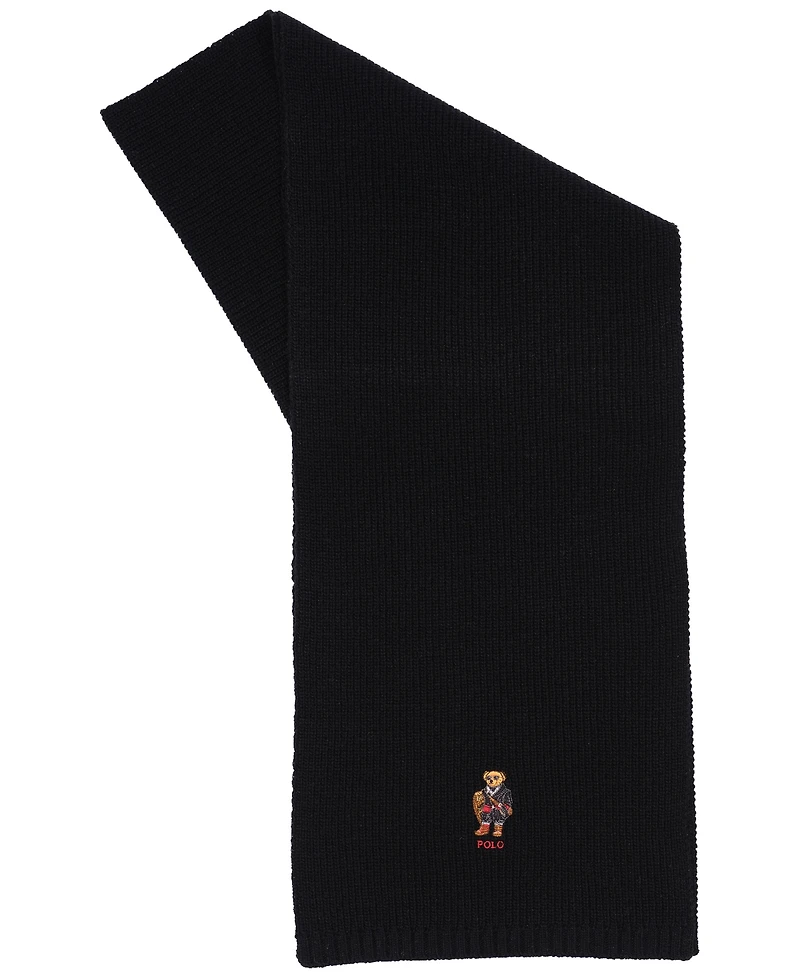 Polo Ralph Lauren Men's Holiday Bear Scarf