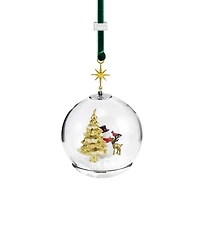 Michael Aram Snowman and Forest Friends Snow Globe Ornament