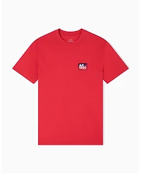 A|X Armani Exchange Men's Top Chest "A X 1991" Badge Graphic T-Shirt