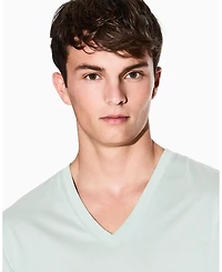 A|X Armani Exchange Men's Pima V-Neck T-Shirt