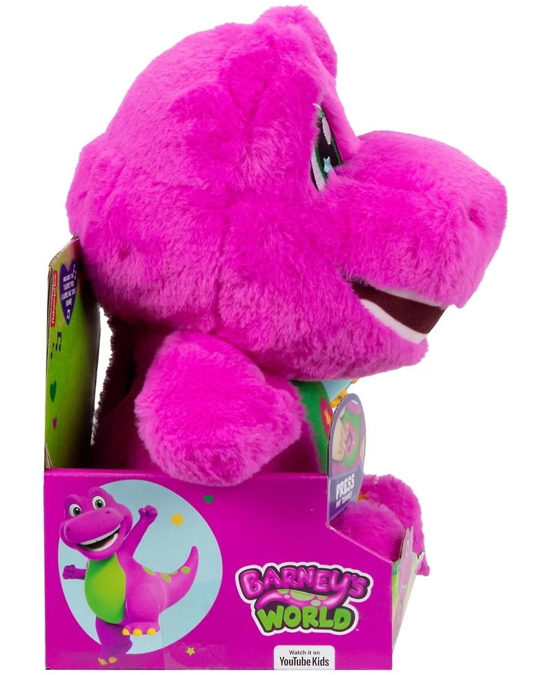 Barney's World Sing Along Barney Plush Toy
