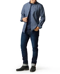 Rodd & Gunn Men's Check Oxford 5 Long Sleeve Sports Fit Shirt