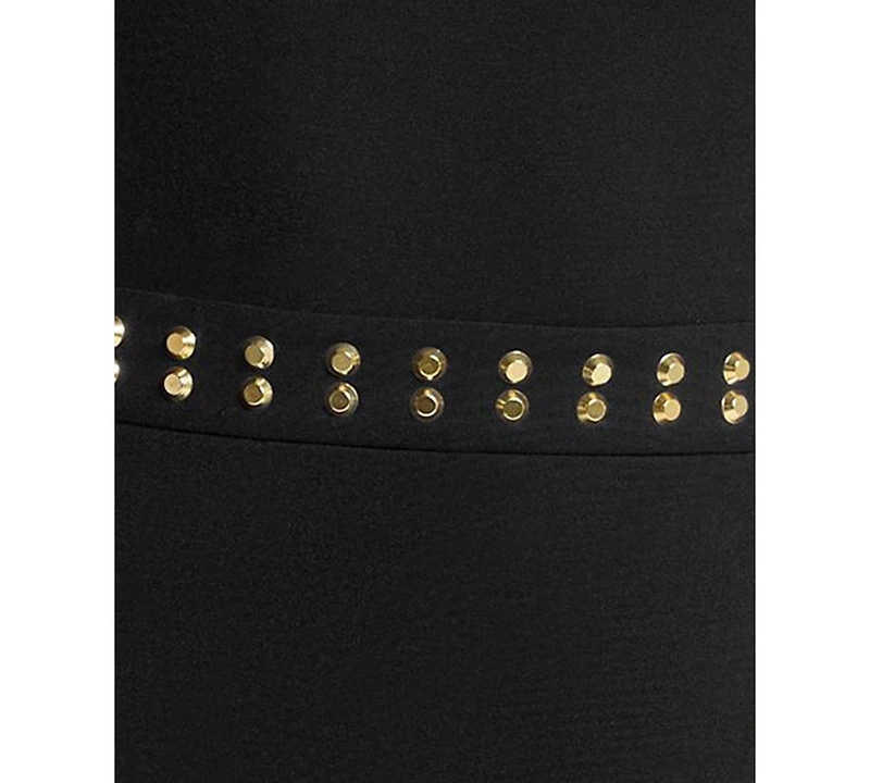 Michael Kors Women's Astor Stud Sleeveless Mini Dress
