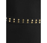 Michael Kors Women's Astor Stud Sleeveless Mini Dress