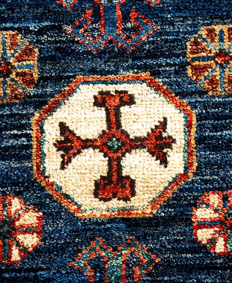 Adorn Hand Woven Rugs Serapi M1982 2'7"x11'8" Runner Area Rug