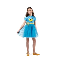 Dog Man Youth Girl Cosplay Dress With Tulle Skirt And 3D Ears Large (10/12)