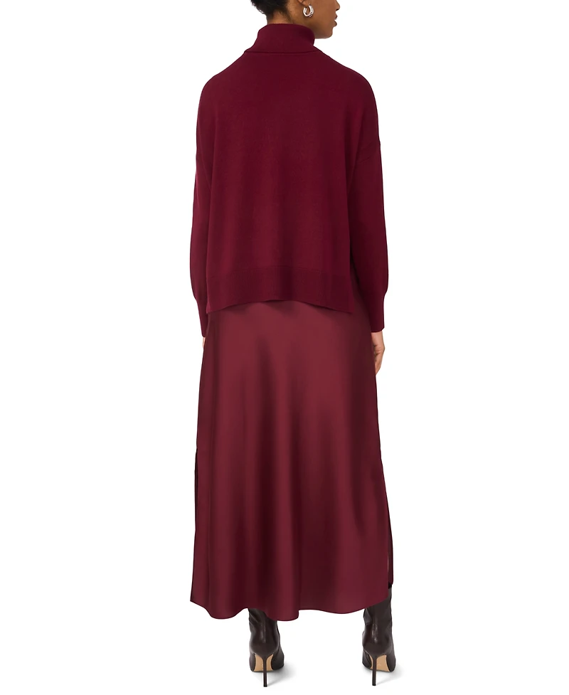 Msk Petite Sleeveless Sweater Maxi Dress